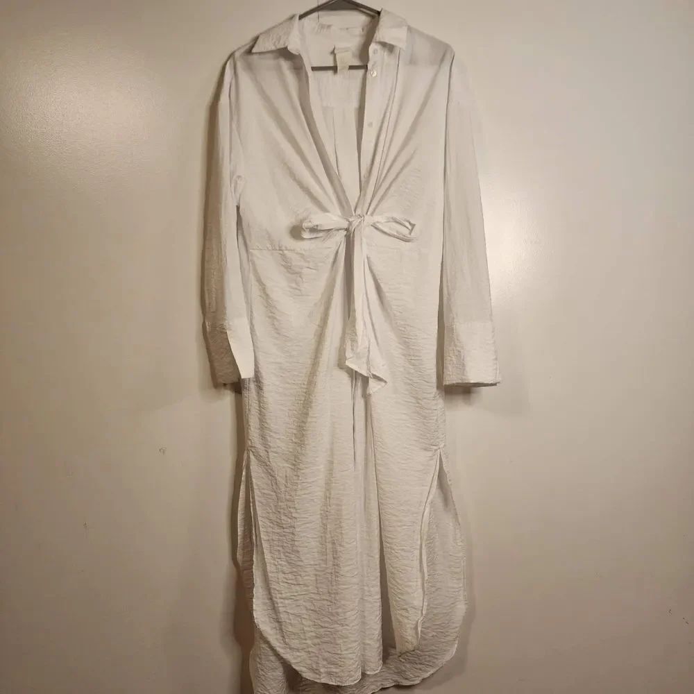 H&M white dress